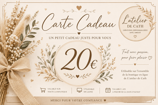 carte cadeau