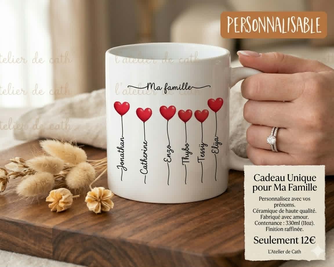 tasse personnalisée