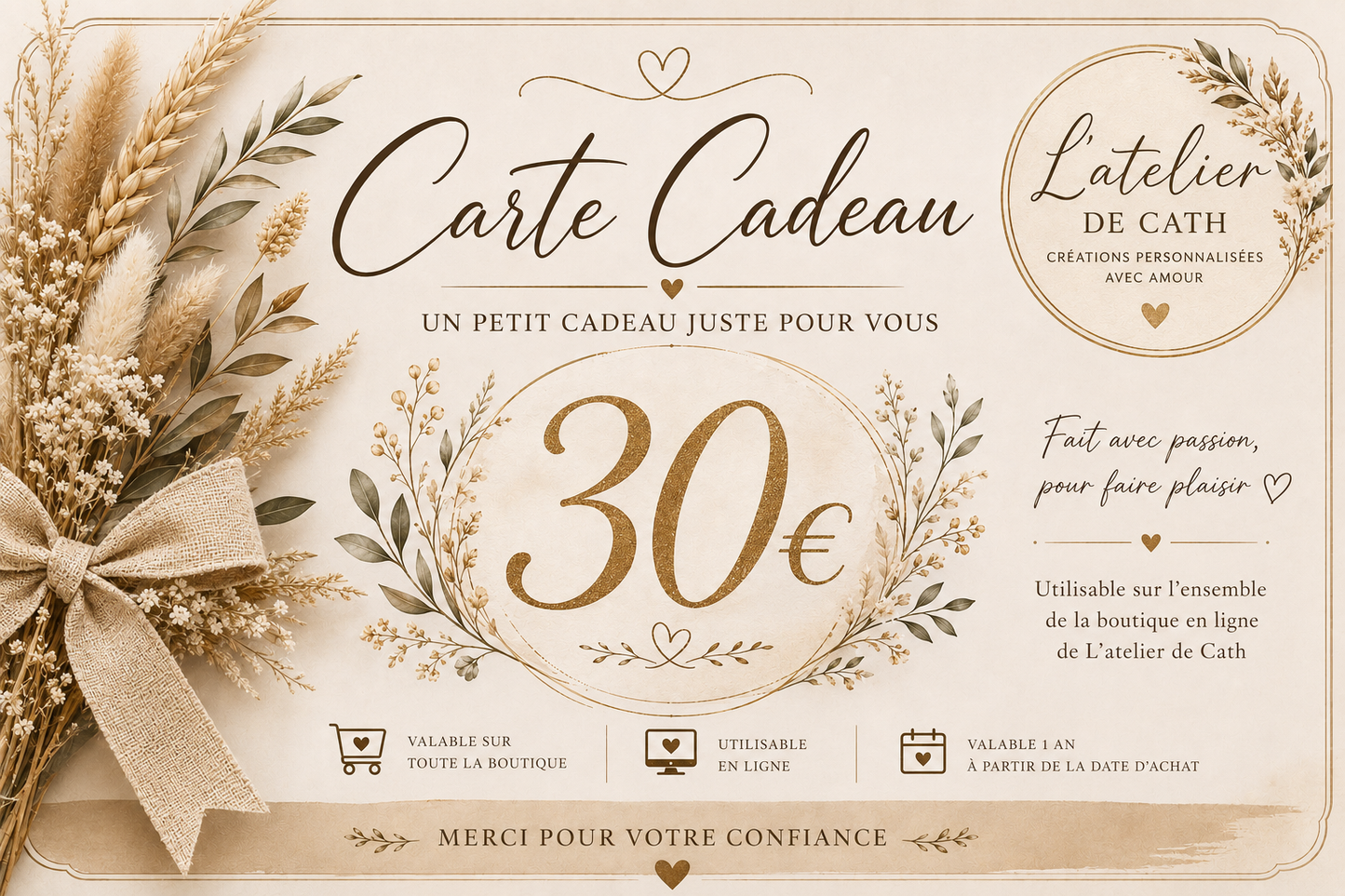 carte cadeau
