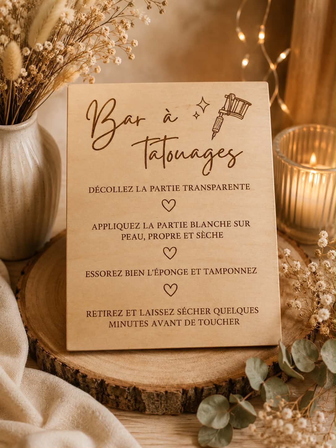 pancarte pour mariage
